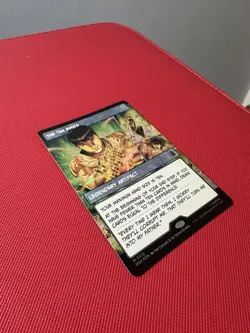 The Ten Rings Borderless FOIL Marvel Super Heroes Magic the gathering mtg - Image 3