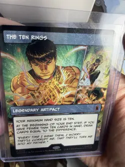 The Ten Rings (Borderless) Marvel Super Heroes Foil NM - Image 2