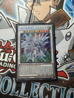 YuGiOh Shooting Majestic Star Dragon 1st Edition Secret Rare DAMA-EN039 NM - Image 1