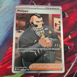 Phillipe 110/086 Chaos Rising Full Art NM Pack Fresh Pokemon TCG NM - Image 1