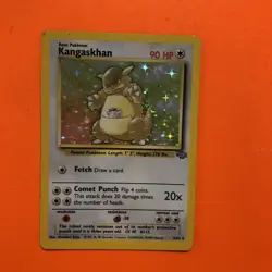 Kangaskhan Holo Rare Jungle LP 5/64 +1 FREE MYSTERY CARD Pokemon Vintage WOTC - Image 2