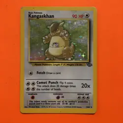 Kangaskhan Holo Rare Jungle LP 5/64 +1 FREE MYSTERY CARD Pokemon Vintage WOTC - Image 3