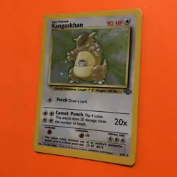 Kangaskhan Holo Rare Jungle LP 5/64 +1 FREE MYSTERY CARD Pokemon Vintage WOTC - Image 4