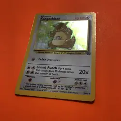 Kangaskhan Holo Rare Jungle LP 5/64 +1 FREE MYSTERY CARD Pokemon Vintage WOTC - Image 5
