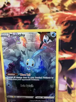 Manaphy GG06/GG70 Holo CRZ Crown Zenith Galarian Gallery Pokemon NM - Image 2