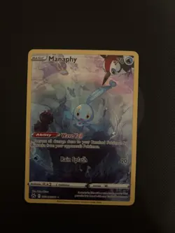 Manaphy GG06/GG70 Holo Crown Zenith Galarian Gallery Pokemon NM - Image 1
