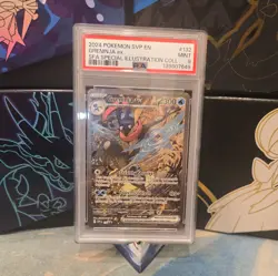 Greninja EX 132 Shrouded Fable Special Illustration Collection Pokemon PSA 9 - Image 1