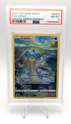 Lapras GG05/GG70 (Deutsch) | Pokemon Karte Zenit der Konige | PSA 8 NM-MT - Image 1