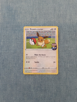 Eevee on the Ball - (Pokemon Futsal) 002/005 Miscellaneous Cards & Products... - Image 1
