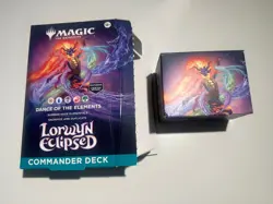MTG Magic Lorwyn Eclipsed Dance of the Elements Commander Deck - Open Not Used - Image 1
