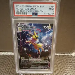The Pokemon Company Jolteon VMAX SWSH Promo EN Holo SWSH184 PSA 9 2021 - Image 1
