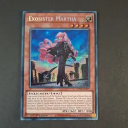 MP23-EN127 Exosister Martha Prismatic Secret Rare 1st Edition YuGiOh - Image 1