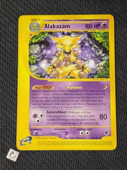 Alakazam 33/165 - Expedition Non-Holo Rare Pokemon TCG LP VLP - Image 1