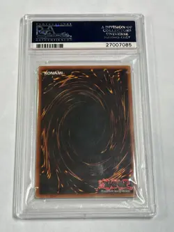 YUGIOH PSA 10 Horus the Black Flame Dragon LV8 SOD-EN008 Ultimate 1st Edition - Image 3