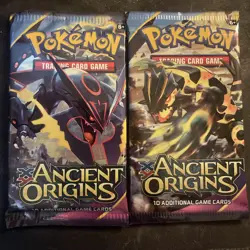 2x Xy Ancient Origins Sealed Booster Packs Pokemon - Image 1