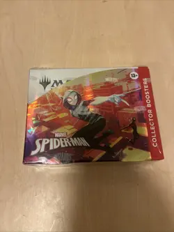 Magic: The Gathering Marvel's Spider-Man Collector Booster Box - New & Sealed - Image 1