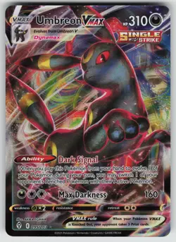 Umbreon VMAX 095/203 Holo VMAX Rare Evolving Skies Pokemon Near Mint - Image 1