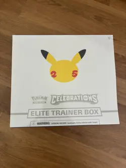 25th Anniversary Celebrations Factory Sealed Elite Trainer Box - Pokemon ETB - Image 1