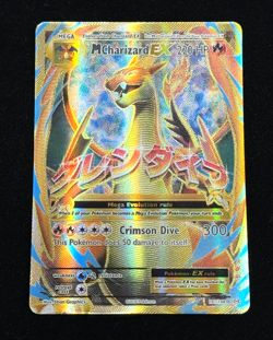 Pokemon Mega Charizard Ex 101/108 Evolutions Full Art Holo *NICE* - Image 1