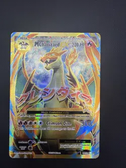 Pokemon TCG - M Charizard EX 101/108 Holo - XY Evolutions Mega Full Art - HP - Image 1
