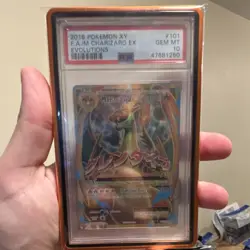 Pokemon M Charizard EX Full Art Holo Ultra Rare Mega Evolutions PSA 10 101/108 - Image 1