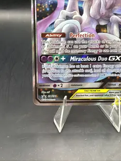 Mewtwo & Mew GX SM191 Sm Holo Pokemon TCG NM - Image 5