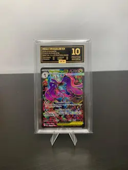 Mega Dragalge ex - 118/086 - OCE 10 Black Label - SIR - Chaos Rising Pokemon TCG - Image 1