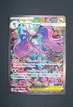Mega Dragalge ex 118/086 Pokemon TCG Chaos Rising Special Illustration Rare SIR - Image 1