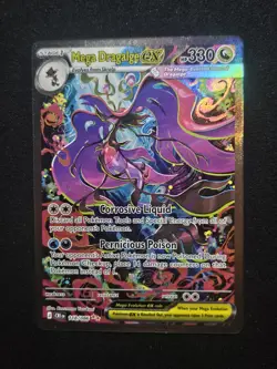 Mega Dragalge EX 118/086 Chaos Rising SIR Pokemon Card - Image 1