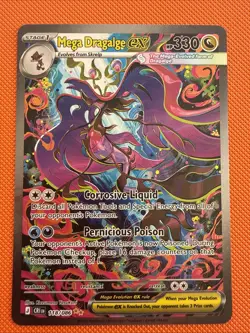 Mega Dragalge ex 118/086 - SIR Pokemon Card Chaos Rising - Image 1