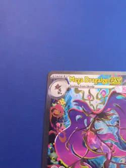 Pokemon TCG Chaos Rising Mega Dragalge EX SIR 118/086 Pack Fresh NM-MT! - Image 3
