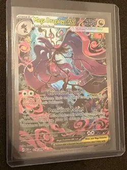 Mega Dragalge EX Pokemon TCG Chaos Rising 118/086 SIR. - Image 1