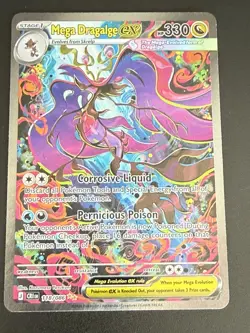 Mega Dragalge ex SIR (118/086) - Pokemon - Chaos Rising - Pack fresh - Image 1