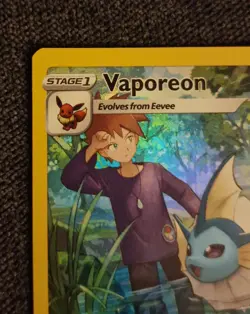 Pokemon TCG Vaporeon TG02/TG30 Swsh09: Brilliant Stars Trainer Gallery Holo - Image 2