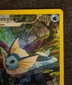 Pokemon TCG Vaporeon TG02/TG30 Swsh09: Brilliant Stars Trainer Gallery Holo - Image 3
