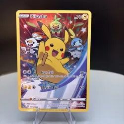 Pikachu SWSH020 SWSH: Sword & Shield Promo Cards Holo - Image 1
