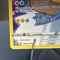 Pikachu SWSH020 SWSH: Sword & Shield Promo Cards Holo - Image 4