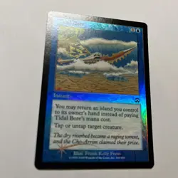 MTG FOIL Tidal Bore Mercadian Masques Magic the Gathering - Image 2