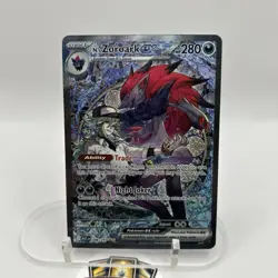 Pokemon TCG N's Zoroark Ex SIR 286/217 Ascended Heroes English NM - Image 3