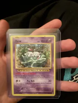 Pokemon TCG Mew 53/108 Evolutions 2016 Holo Rare HP 40 English Basic - Image 2