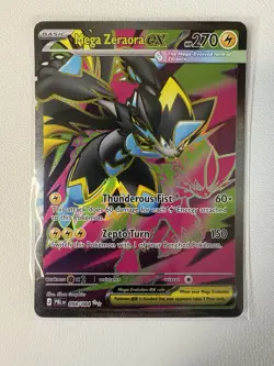 Pokemon TCG Pitch Black Mega Zeraora Ex Ultra Rare Holofoil Near Mint 098/084 - Image 2
