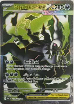 Mega Darkrai EX - 101/084 - Ultra Rare - Pitch Black - Pokemon TCG - Image 1