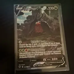 The Pokemon Company Regidrago V Silver Tempest 184/195 UR FA Holo EN - Image 5