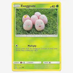 Exeggcute 1/131 Common SM Forbidden Light Pokemon Card NM-Mint - Image 1