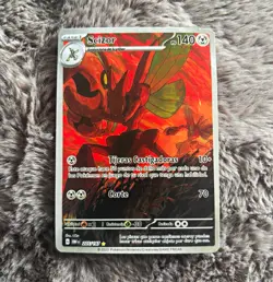 Pokemon TCG Scizor 205/197 Obsidian Flames Illustration Rare Full Art Holo ES - Image 1