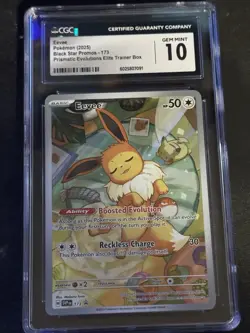 Eevee 173 Sv: Scarlet & Violet Promo Cards CGC 10 - Image 1