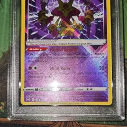Pokemon TCG Radiant Alakazam Holo 059/195 Silver Tempest PSA 10 Graded - Image 4