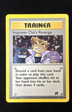 Imposter Oak's Revenge - Team Rocket - 76/82 - Pokemon TCG - LP - Image 1