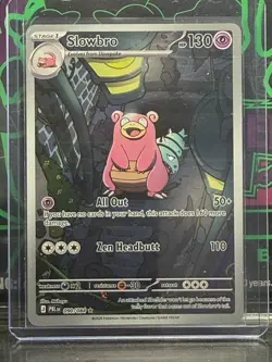 Nintendo Pokemon TCG Slowbro 090/084 Holo Rare 2026 Pitch Black IR - Image 1