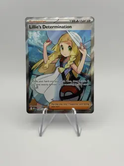 Pokemon TCG Mega Evolution Lillie’s Determination Full Art Trainer Card 169/132 - Image 1